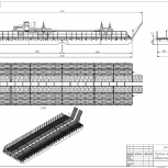 Понтонная платформа - паром, грузоподъемностью 45 тонн., Краснодар
