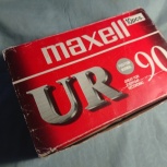 Аудиокассета maxell UR 90 Japan, Краснодар