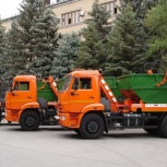 Вывоз строительного мусора, услуги бункеровоза, аренда баков, Краснодар